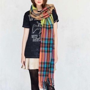NWT Urban Outfitters Plaid Scarf